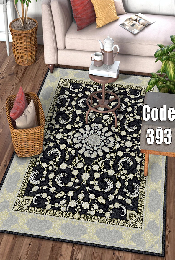 فرشینه و قالیچه (مستطیل، گرد، بیضی) سنتی و مدرن مناسب حال و پذیرایی برند دفه کد DEFEH TOR 244