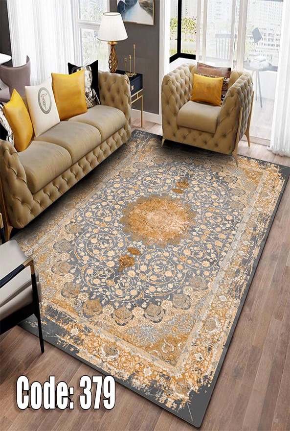 فرشینه و قالیچه (مستطیل، گرد، بیضی) سنتی و مدرن مناسب حال و پذیرایی برند دفه کد DEFEH TOR 245