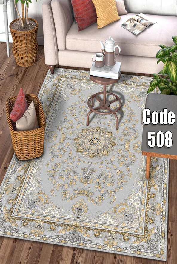 فرشینه و قالیچه (مستطیل، گرد، بیضی) سنتی و مدرن مناسب حال و پذیرایی برند دفه کد DEFEH TOR 253