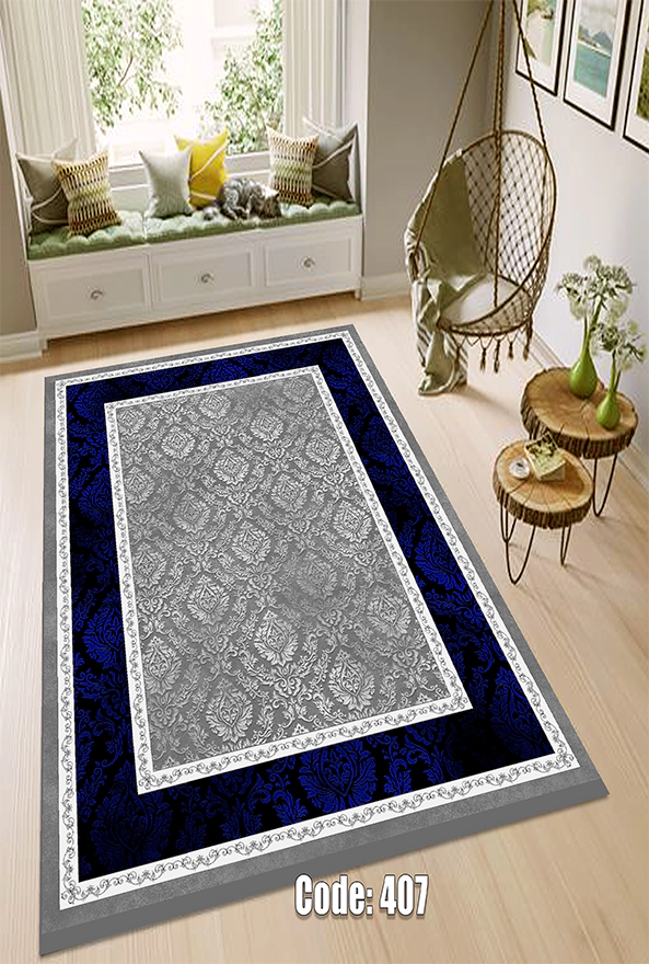 فرشینه و قالیچه (مستطیل، گرد، بیضی) سنتی و مدرن مناسب حال و پذیرایی برند دفه کد DEFEH TOR 257