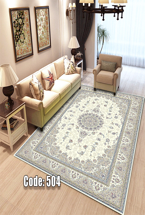 فرشینه و قالیچه (مستطیل، گرد، بیضی) سنتی و مدرن مناسب حال و پذیرایی برند دفه کد DEFEH TOR 261