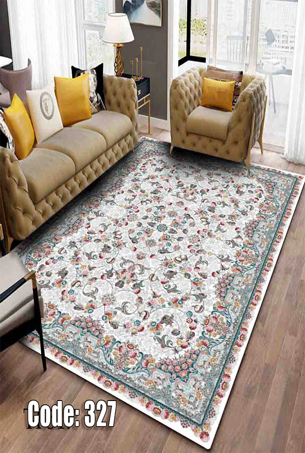 فرشینه و قالیچه (مستطیل، گرد، بیضی) سنتی و مدرن مناسب حال و پذیرایی برند دفه کد DEFEH TOR 262