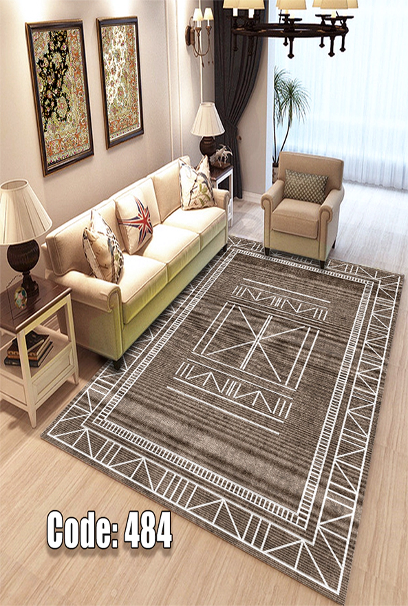 فرشینه و قالیچه (مستطیل، گرد، بیضی) سنتی و مدرن مناسب حال و پذیرایی برند دفه کد DEFEH TOR 263