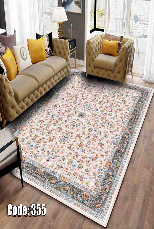 فرشینه و قالیچه (مستطیل، گرد، بیضی) سنتی و مدرن مناسب حال و پذیرایی برند دفه کد DEFEH TOR 265