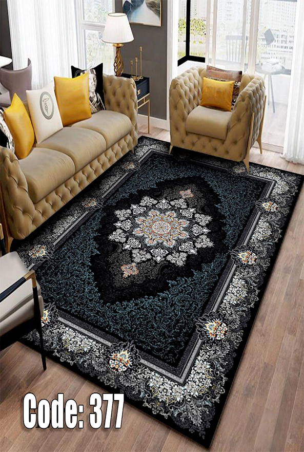 فرشینه و قالیچه (مستطیل، گرد، بیضی) سنتی و مدرن مناسب حال و پذیرایی برند دفه کد DEFEH TOR 266