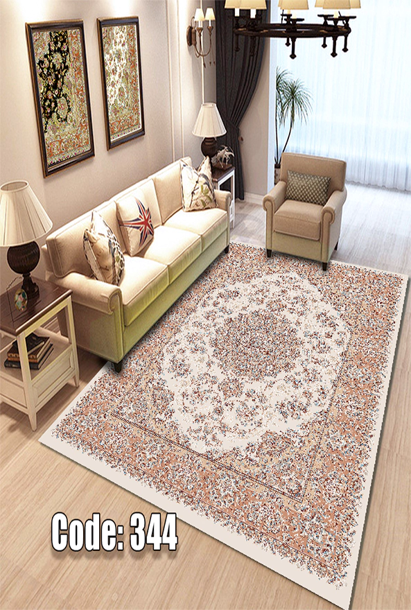 فرشینه و قالیچه (مستطیل، گرد، بیضی) سنتی و مدرن مناسب حال و پذیرایی برند دفه کد DEFEH TOR 269