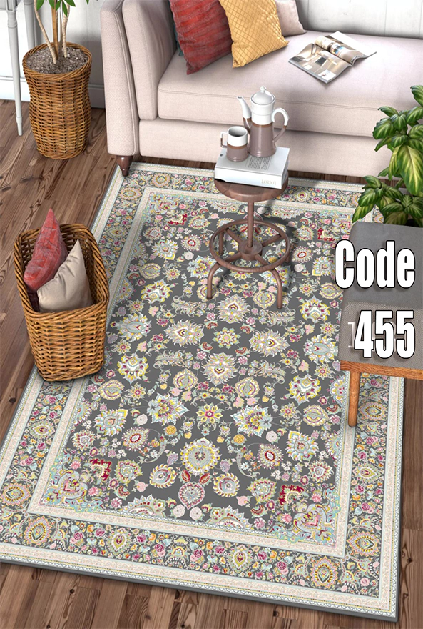 فرشینه و قالیچه (مستطیل، گرد، بیضی) سنتی و مدرن مناسب حال و پذیرایی برند دفه کد DEFEH TOR 278