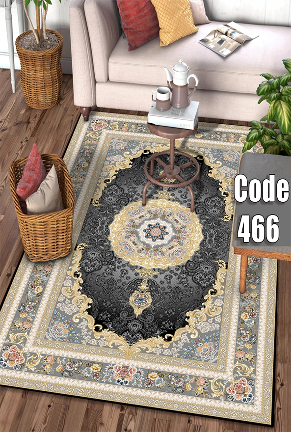 فرشینه و قالیچه (مستطیل، گرد، بیضی) سنتی و مدرن مناسب حال و پذیرایی برند دفه کد DEFEH TOR 283