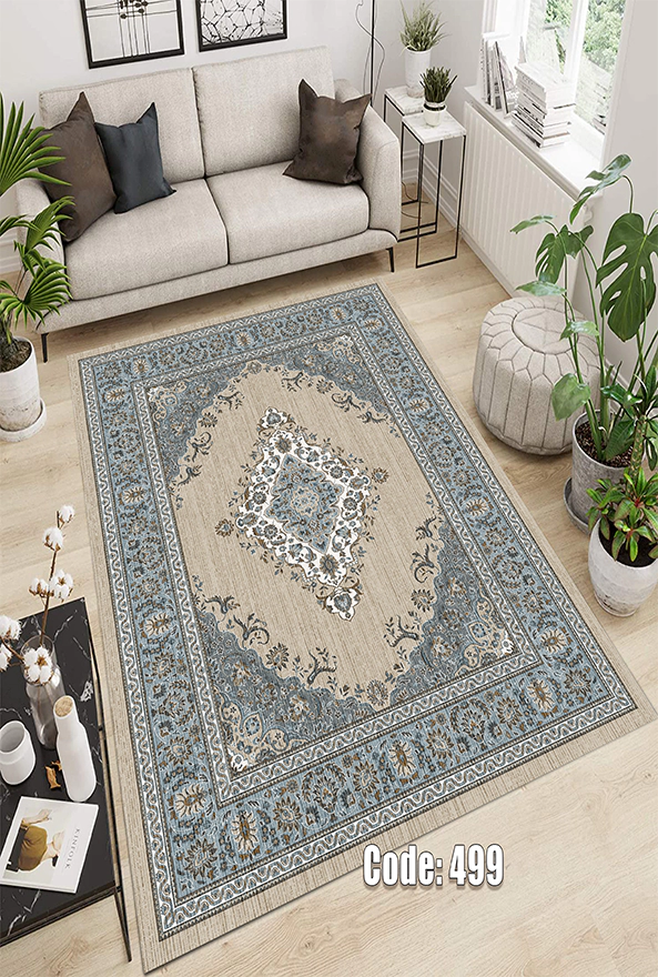 فرشینه و قالیچه (مستطیل، گرد،بیضی) سنتی و کلاسیک مناسب حال و پذیرایی برند دفه کد DEFEH TOR 859
