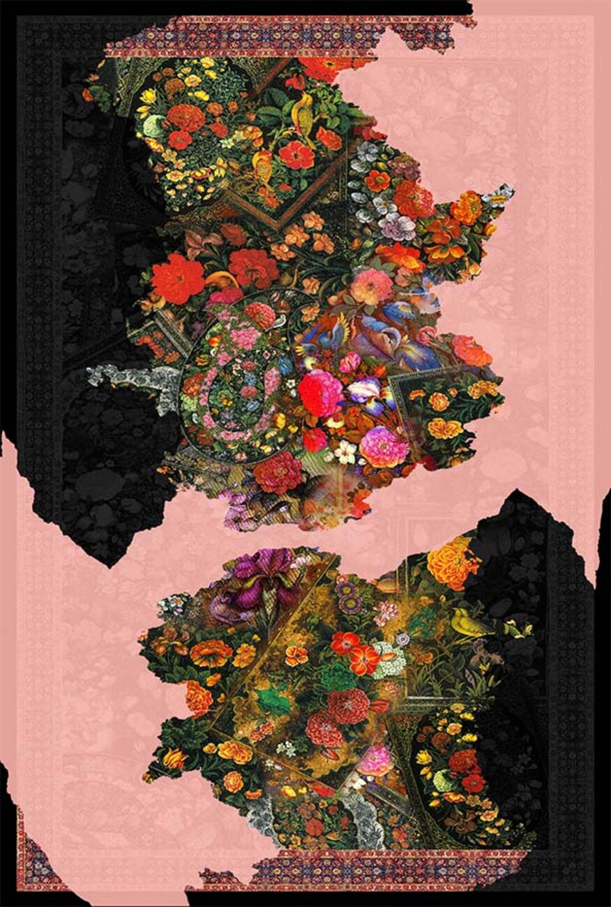 فرشینه و قالیچه سنتی مناسب حال و پذیرایی برند دفه کد DEFEH SN99