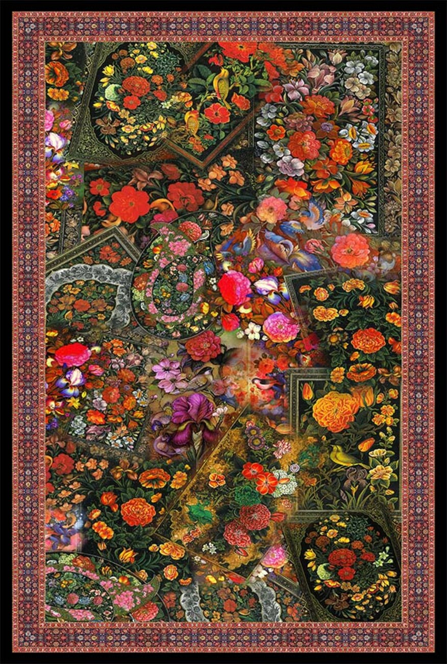 فرشینه و قالیچه سنتی مناسب حال و پذیرایی برند دفه کد DEFEH SN96