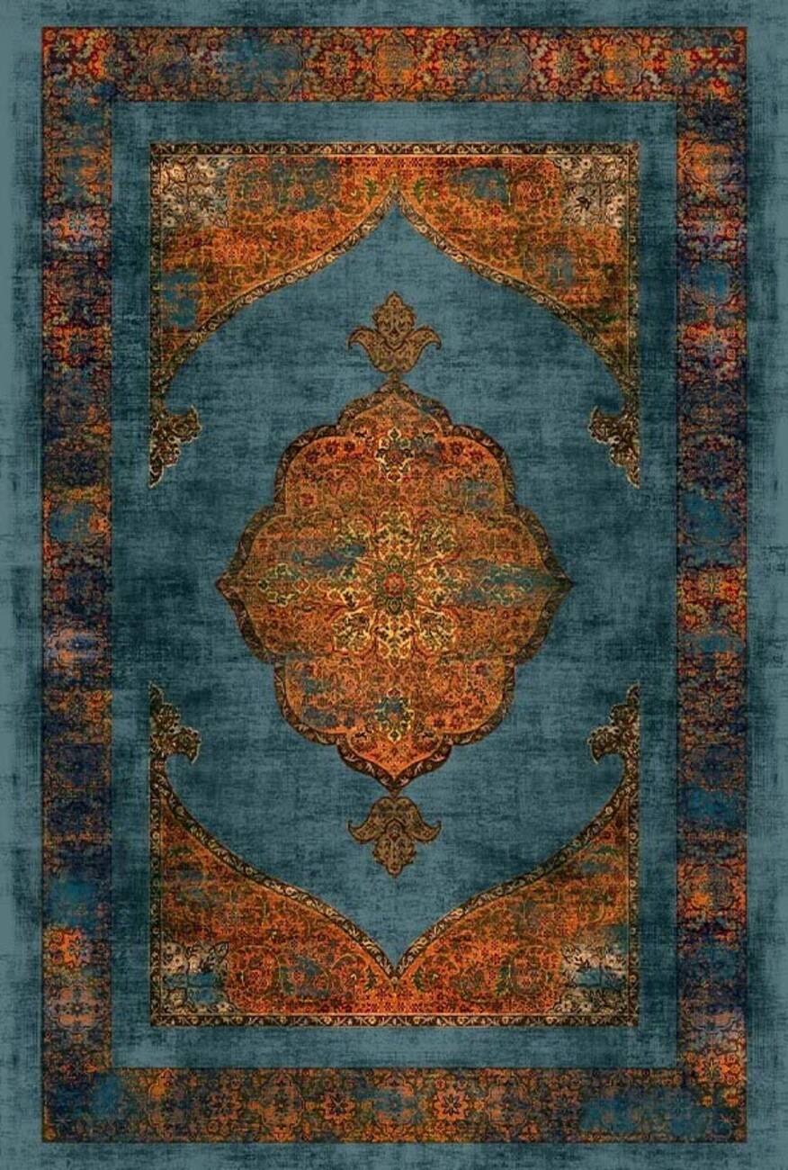 فرشینه و قالیچه سنتی مناسب حال و پذیرایی برند دفه کد DEFEH SN90