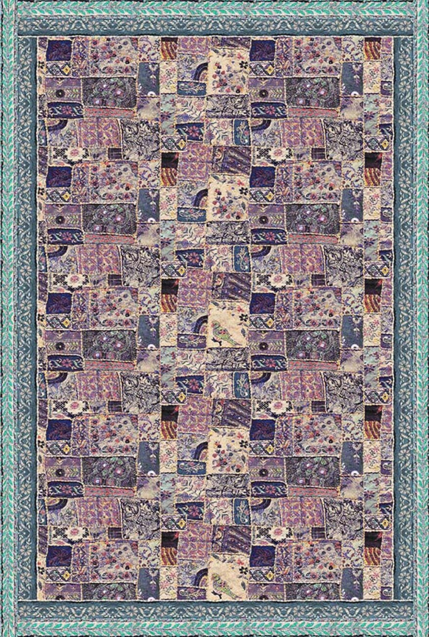 فرشینه و قالیچه سنتی مناسب حال و پذیرایی برند دفه کد DEFEH SN89