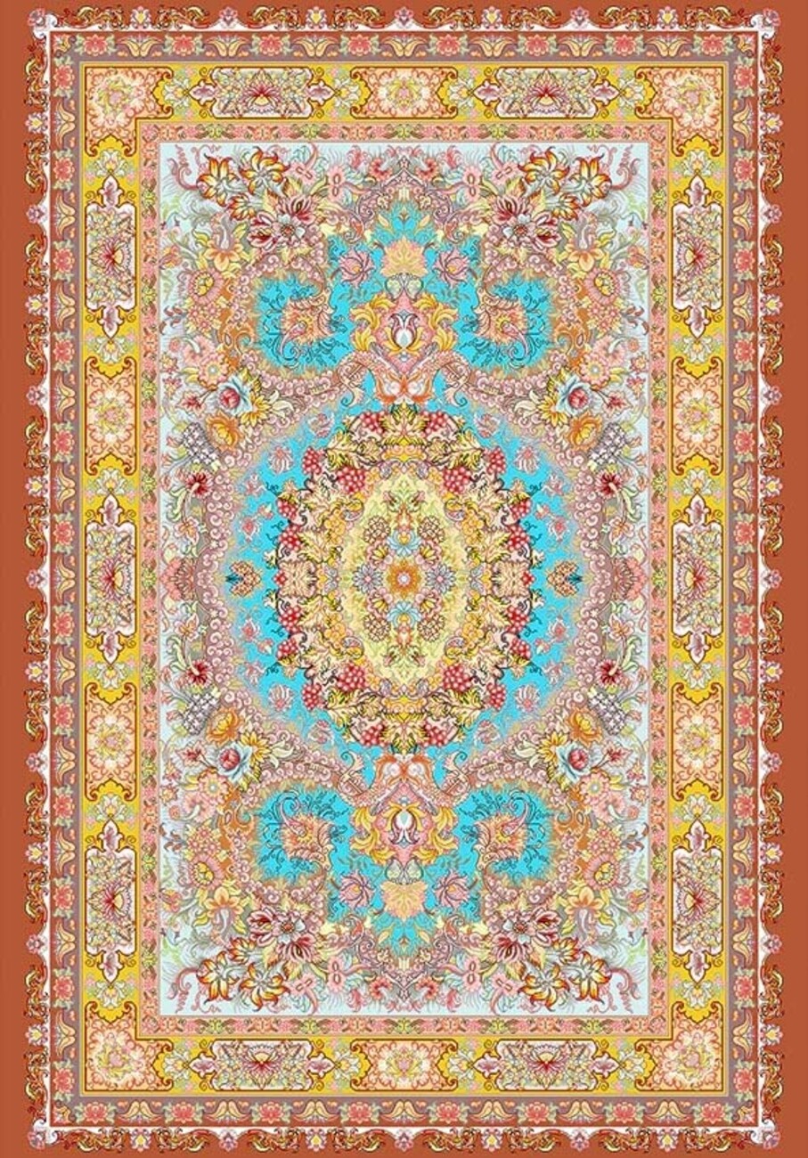 فرشینه و قالیچه سنتی مناسب حال و پذیرایی برند دفه کد DEFEH SN80