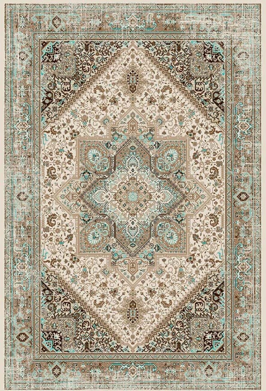 فرشینه و قالیچه سنتی مناسب حال و پذیرایی برند دفه کد DEFEH SN77