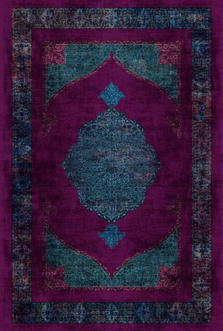 فرشینه و قالیچه سنتی مناسب حال و پذیرایی برند دفه کد DEFEH SN75