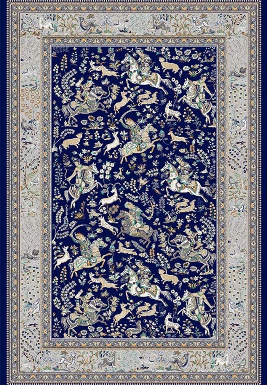 فرشینه و قالیچه سنتی مناسب حال و پذیرایی برند دفه کد DEFEH SN66