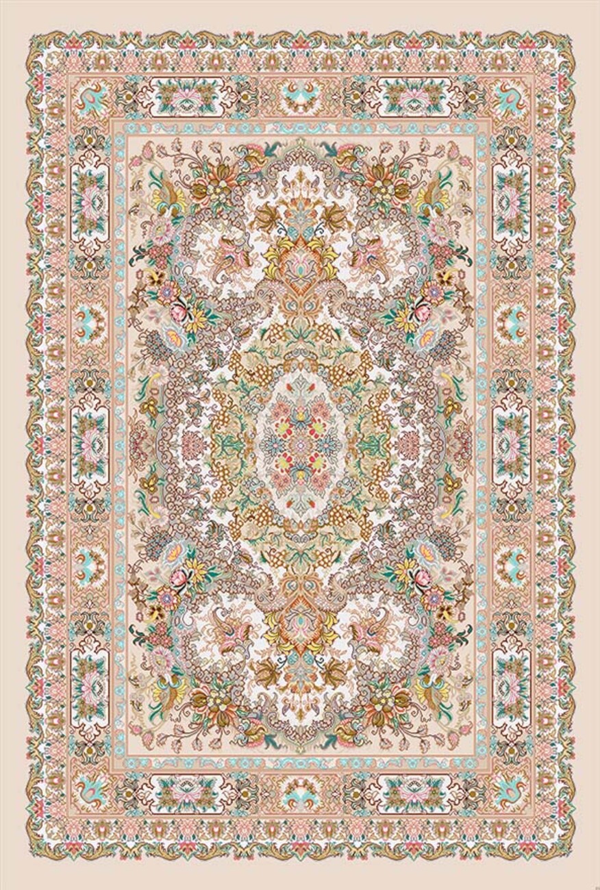 فرشینه و قالیچه سنتی مناسب حال و پذیرایی برند دفه کد DEFEH SN54