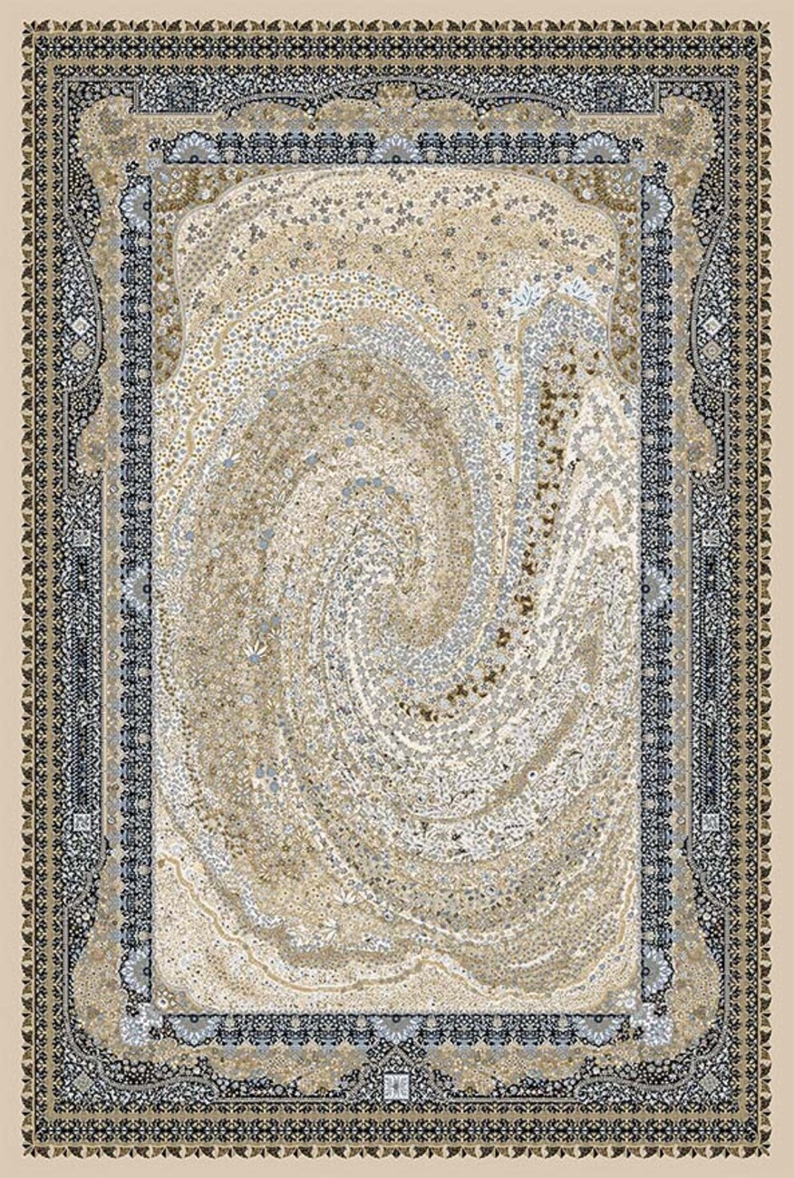 فرشینه و قالیچه سنتی مناسب حال و پذیرایی برند دفه کد DEFEH SN48