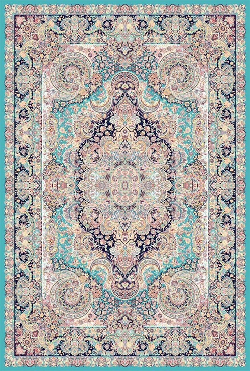 فرشینه و قالیچه سنتی مناسب حال و پذیرایی برند دفه کد DEFEH SN43