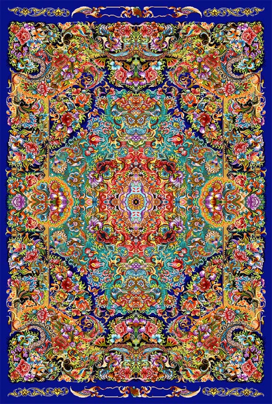 فرشینه و قالیچه سنتی مناسب حال و پذیرایی برند دفه کد DEFEH SN41