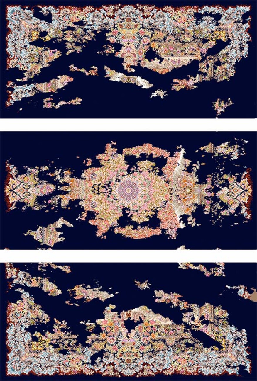 فرشینه و قالیچه سنتی مناسب حال و پذیرایی برند دفه کد DEFEH SN36