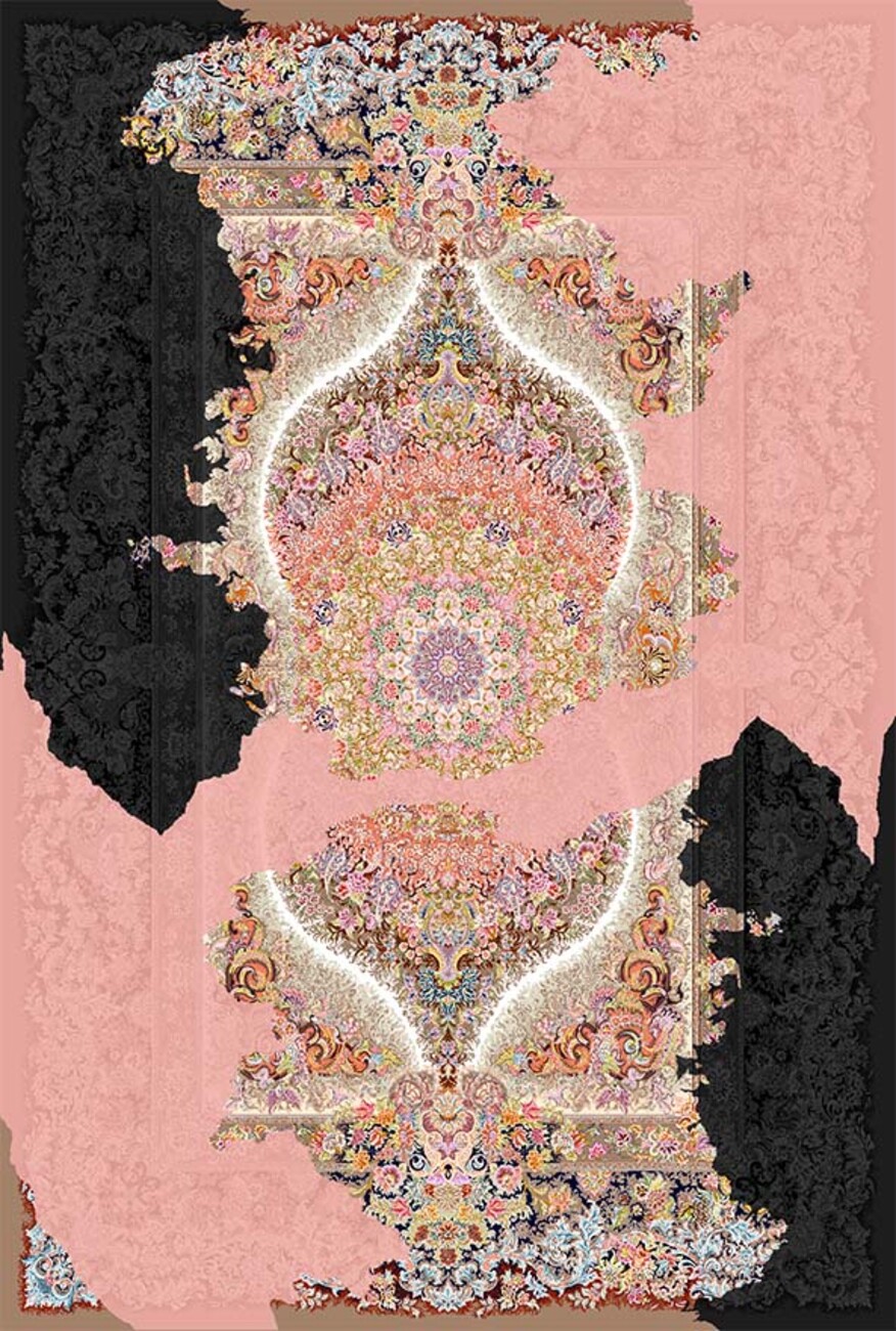 فرشینه و قالیچه سنتی مناسب حال و پذیرایی برند دفه کد DEFEH SN34