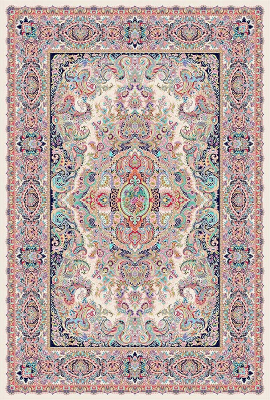 فرشینه و قالیچه سنتی مناسب حال و پذیرایی برند دفه کد DEFEH SN24