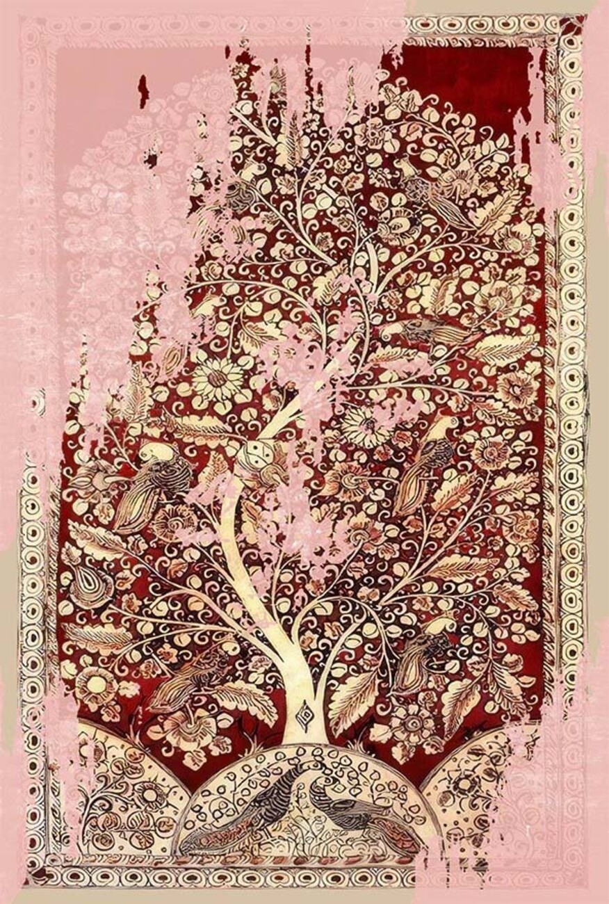 فرشینه و قالیچه سنتی مناسب حال و پذیرایی برند دفه کد DEFEH SN12