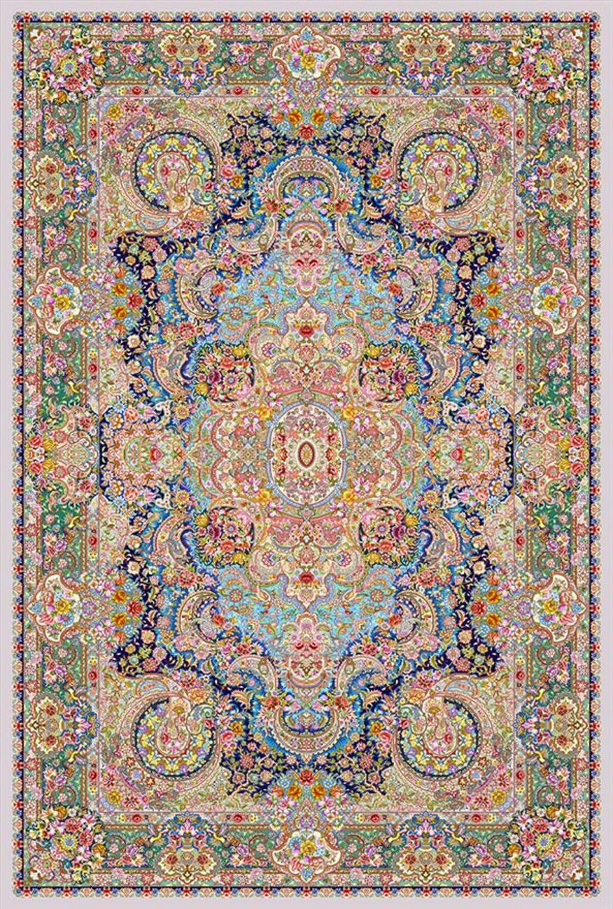 فرشینه و قالیچه مدرن مناسب حال و پذیرایی برند دفه کد DEFEH SN350