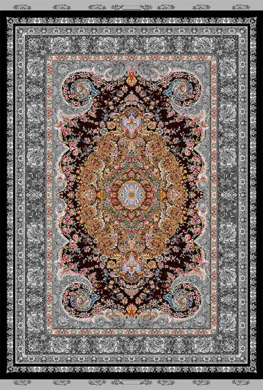 فرشینه و قالیچه مدرن مناسب حال و پذیرایی برند دفه کد DEFEH SN348