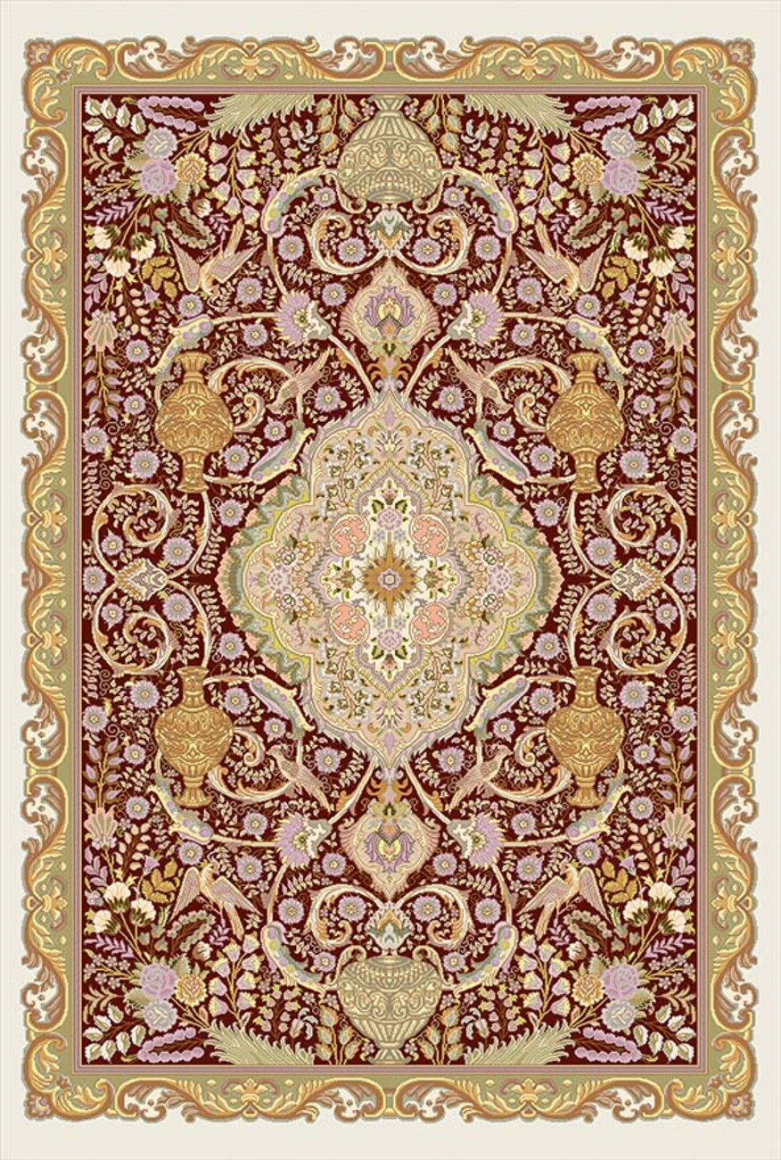 فرشینه و قالیچه مدرن مناسب حال و پذیرایی برند دفه کد DEFEH SN344