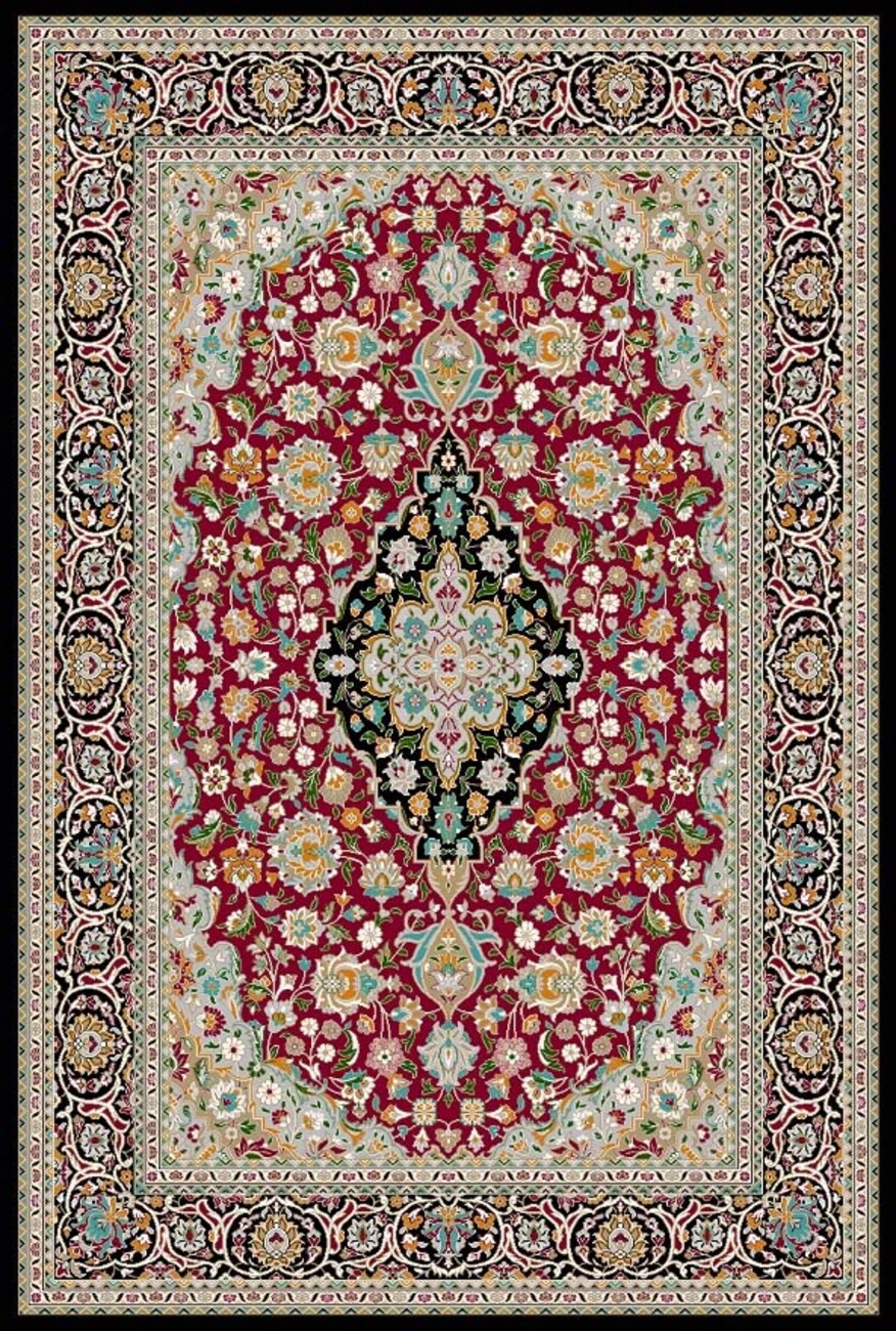 فرشینه و قالیچه مدرن مناسب حال و پذیرایی برند دفه کد DEFEH SN341