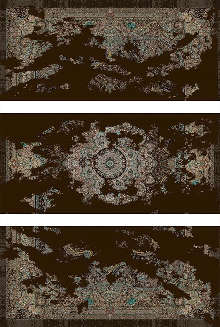 فرشینه و قالیچه مدرن مناسب حال و پذیرایی برند دفه کد DEFEH SN320