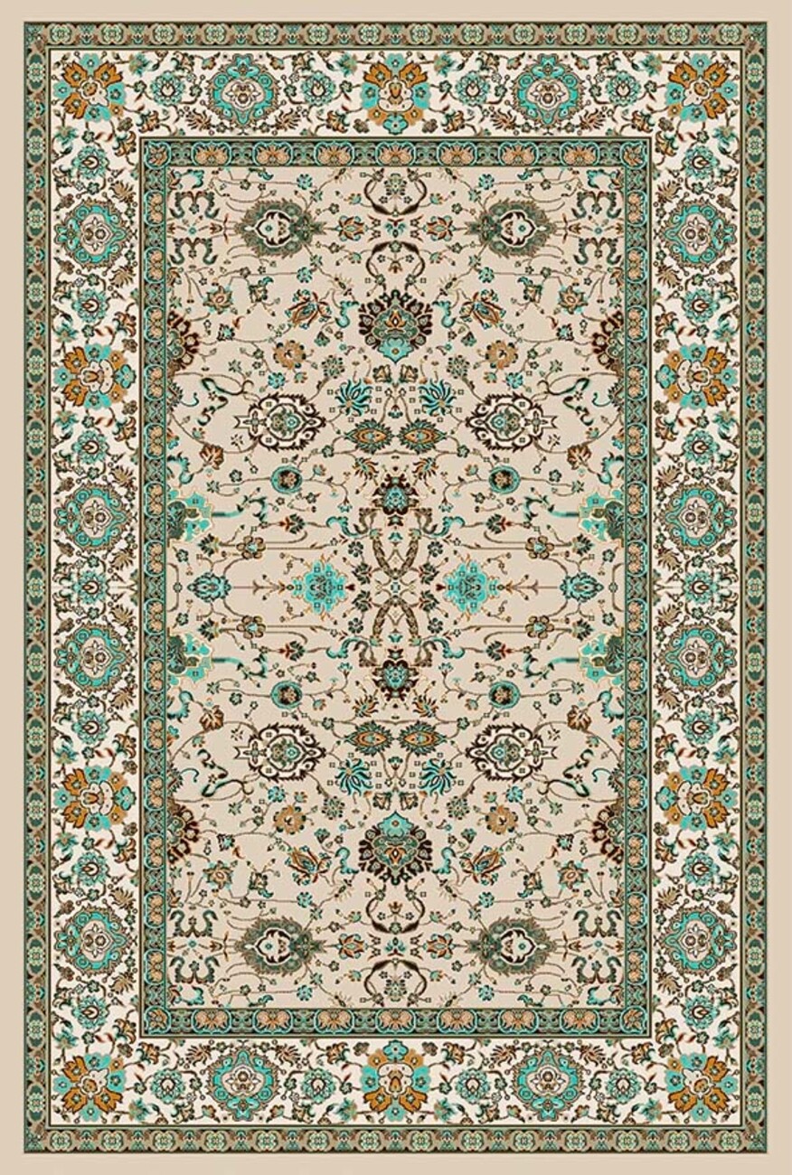 فرشینه و قالیچه مدرن مناسب حال و پذیرایی برند دفه کد DEFEH SN319