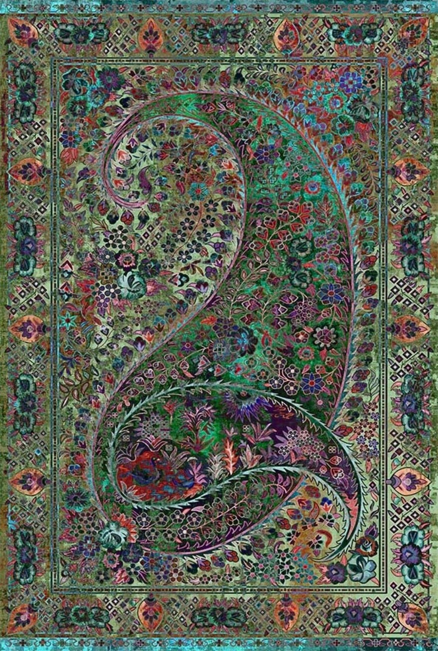 فرشینه و قالیچه مدرن مناسب حال و پذیرایی برند دفه کد DEFEH SN317