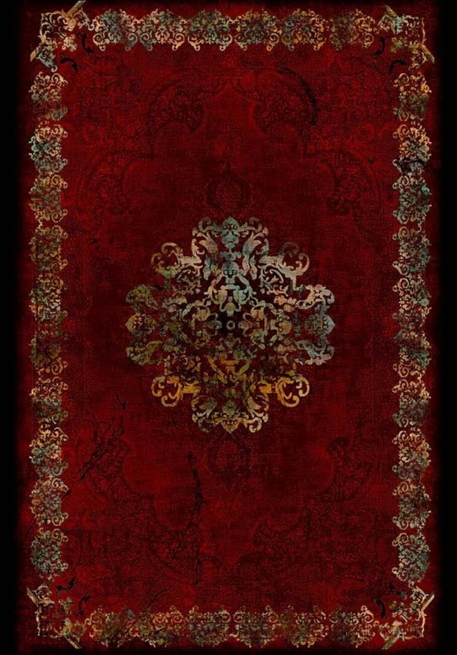 فرشینه و قالیچه مدرن مناسب حال و پذیرایی برند دفه کد DEFEH SN315