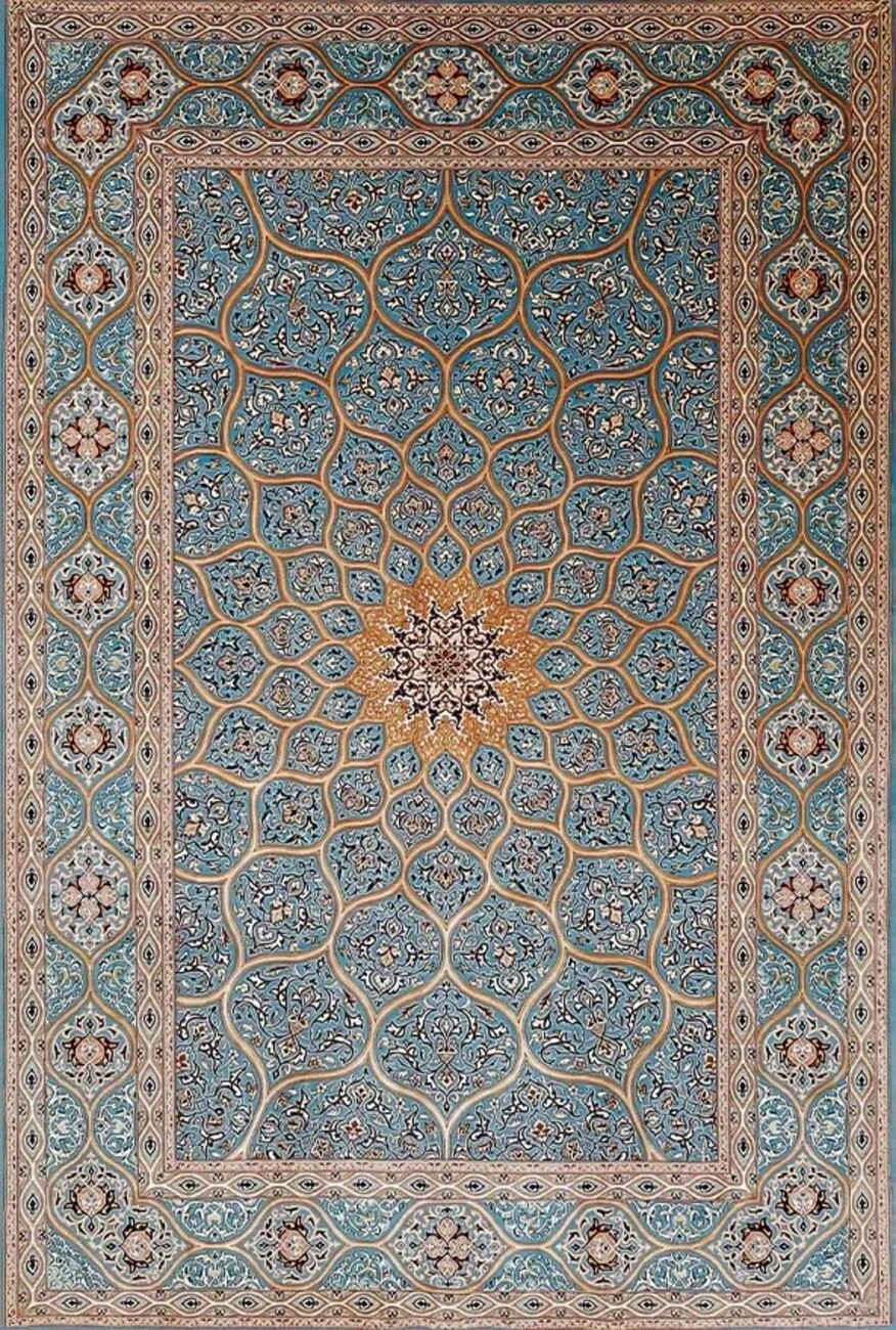 فرشینه و قالیچه سنتی مناسب حال و پذیرایی برند دفه کد DEFEH SN249