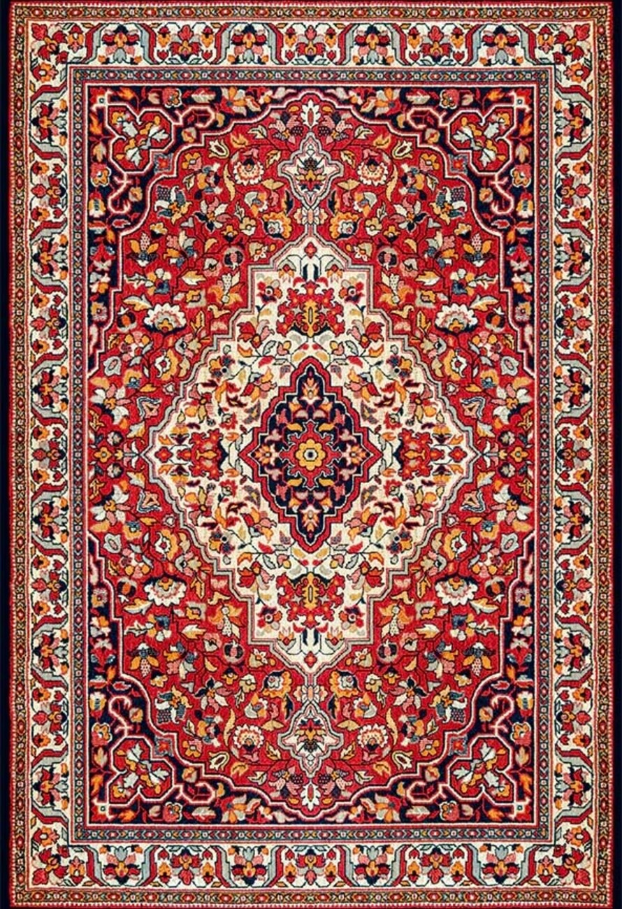 فرشینه و قالیچه سنتی مناسب حال و پذیرایی برند دفه کد DEFEH SN228