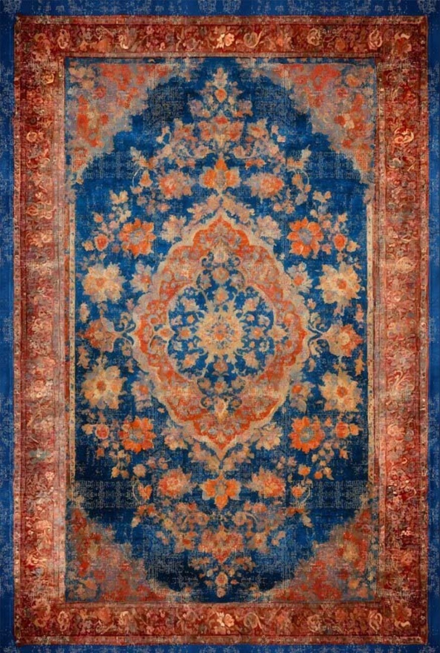 فرشینه و قالیچه سنتی مناسب حال و پذیرایی برند دفه کد DEFEH SN223