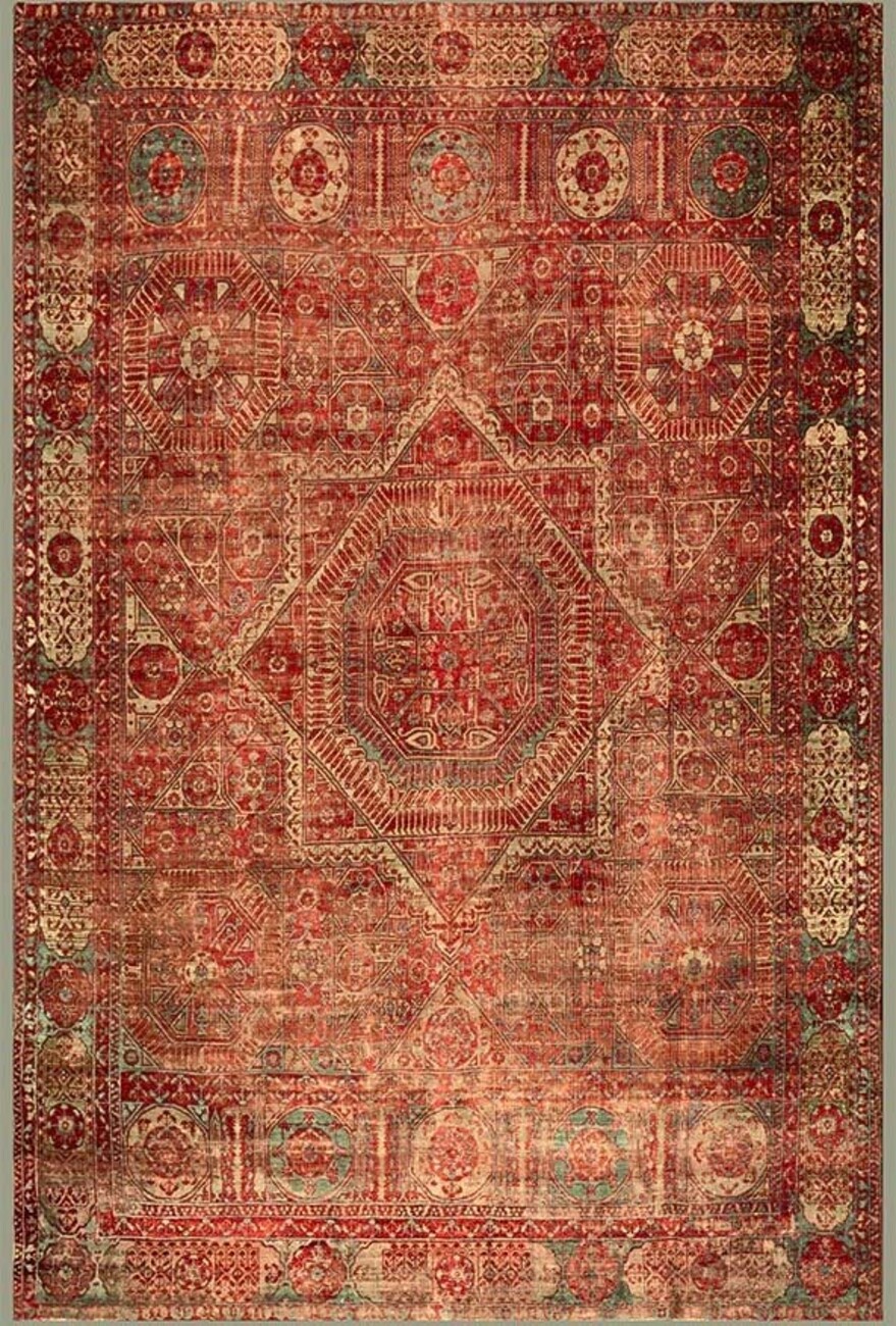 فرشینه و قالیچه سنتی مناسب حال و پذیرایی برند دفه کد DEFEH SN206