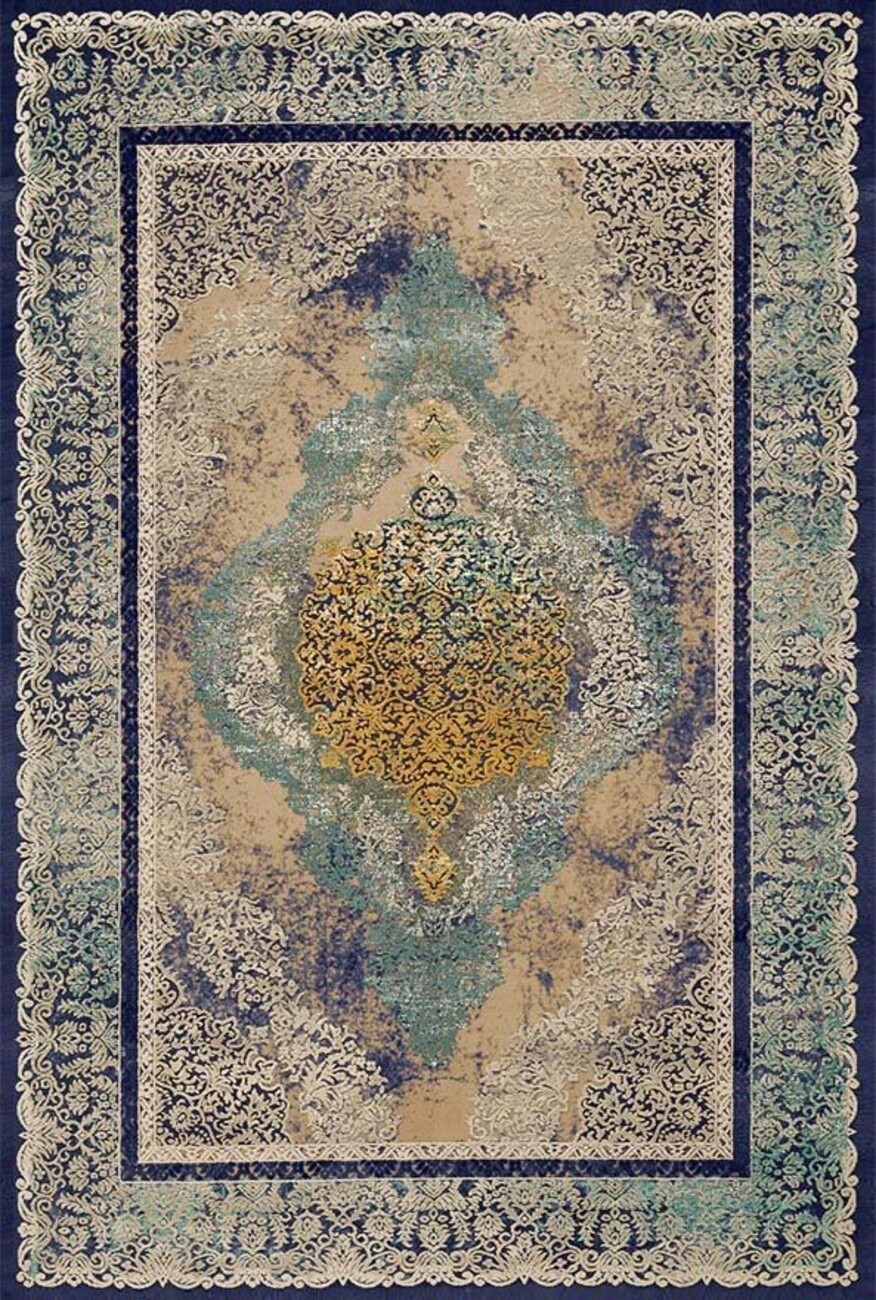 فرشینه و قالیچه سنتی مناسب حال و پذیرایی برند دفه کد DEFEH SN204