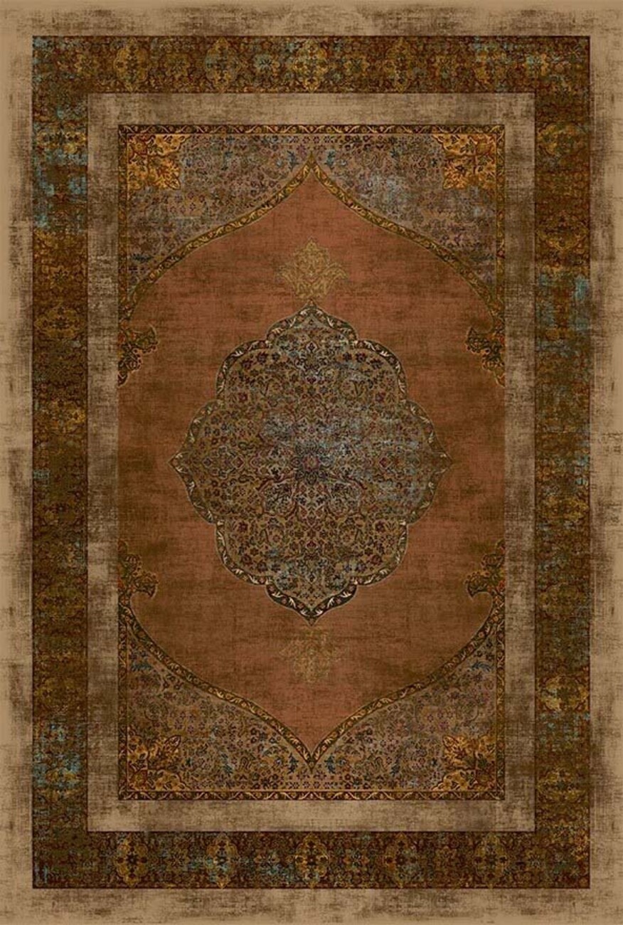 فرشینه و قالیچه سنتی مناسب حال و پذیرایی برند دفه کد DEFEH SN196