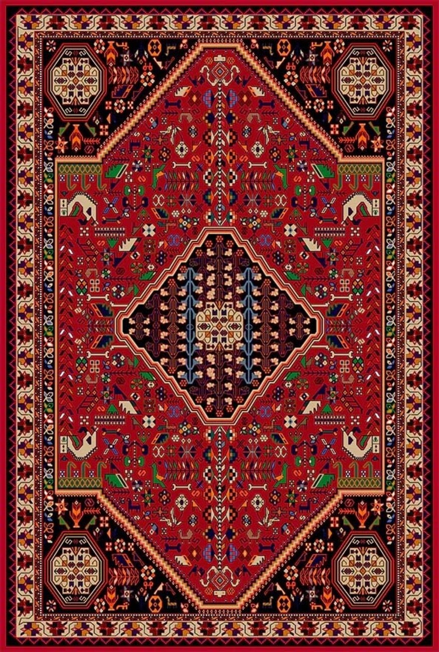 فرشینه و قالیچه سنتی مناسب حال و پذیرایی برند دفه کد DEFEH SN179