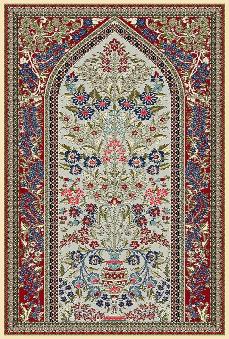 فرشینه و قالیچه سنتی مناسب حال و پذیرایی برند دفه کد DEFEH SN173