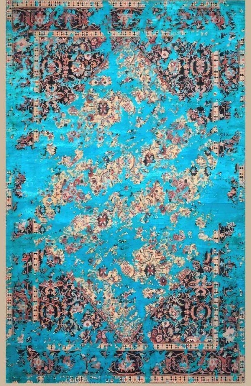 فرشینه و قالیچه سنتی مناسب حال و پذیرایی برند دفه کد DEFEH SN167