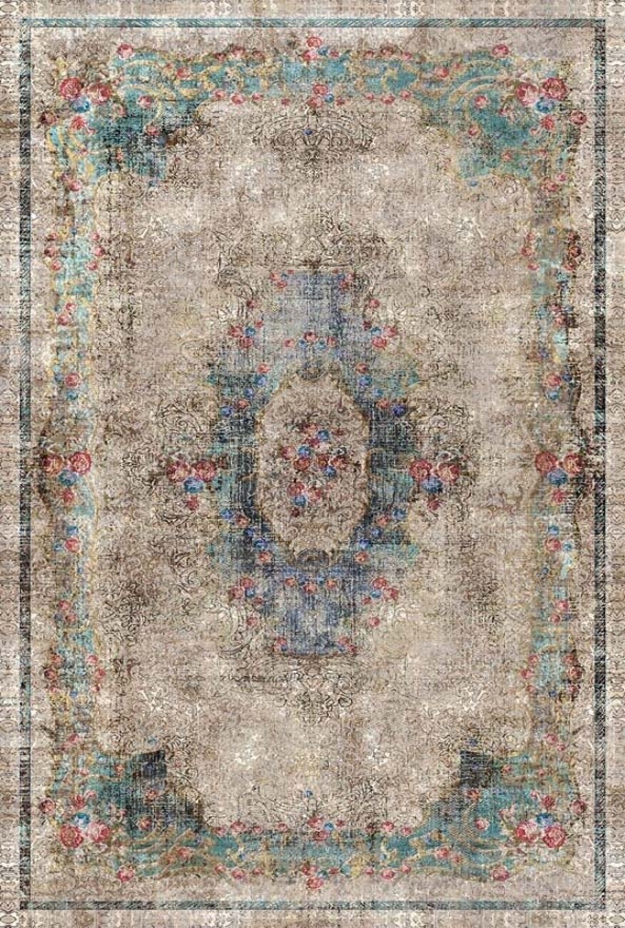 فرشینه و قالیچه سنتی مناسب حال و پذیرایی برند دفه کد DEFEH SN165