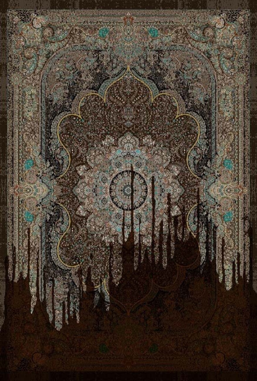 فرشینه و قالیچه سنتی مناسب حال و پذیرایی برند دفه کد DEFEH SN113