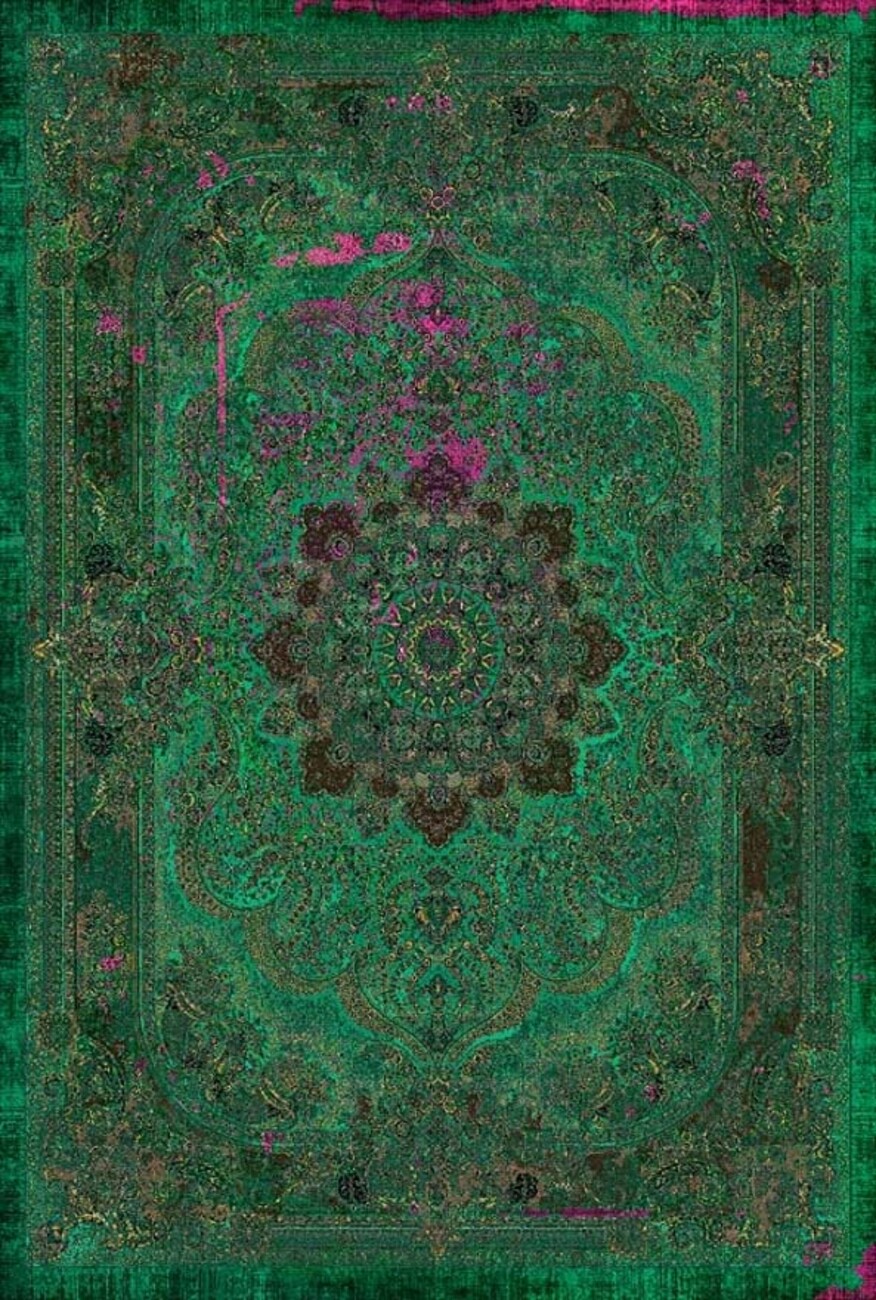 فرشینه و قالیچه سنتی مناسب حال و پذیرایی برند دفه کد DEFEH SN107