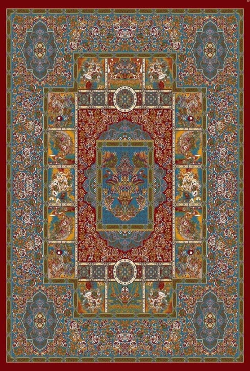 فرشینه و قالیچه سنتی مناسب حال و پذیرایی برند دفه کد DEFEH SN105